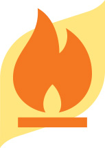 Propane delivery service icon